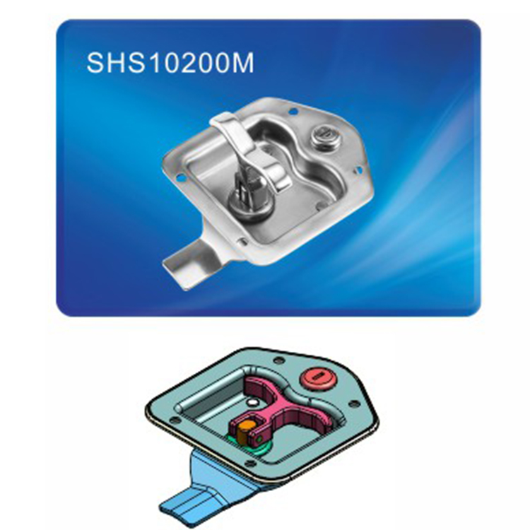 304不锈钢工业设备门盒锁 液压设备门锁SHS10200M